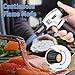 Culinary Torch, Sondiko Kitchen Blow Torch Refillable Butane Torch with Adjustable Flame and Safety Lock for Creme Brulee, Desserts, Cooking BBQ, Crafts(Butane Gas Not Included)