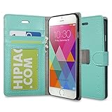 INVELLOP iPhone 6 case, iPhone 6S case, Teal iPhone 6 6S case Cover Slim Leather Wallet case iPhone 6 6S 4.7