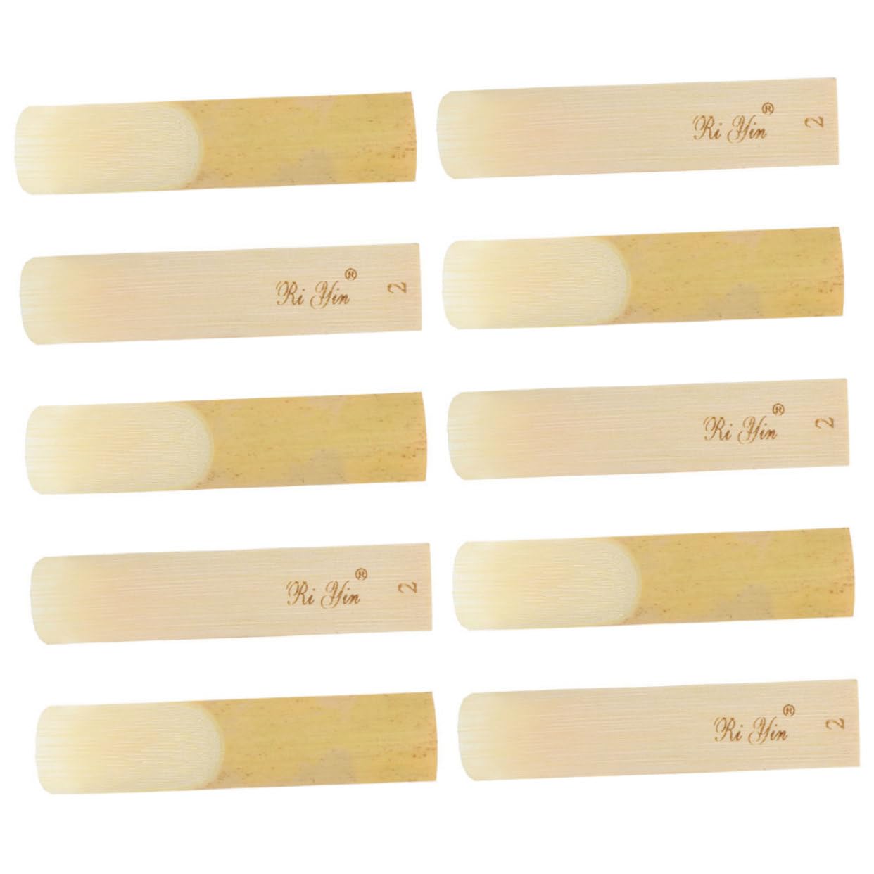 ifundom 100piezas Reeds De Saxofón Tenor Saxofón Reeds Tradicionales Para Saxofonistas Profesionales y Principiantes Reemplazo Fácil y Confiable