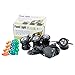 Jebao 4 LED Super Bright Outdoor Underwater Pond Fountain Spot Light Kits 4 Color Lens
