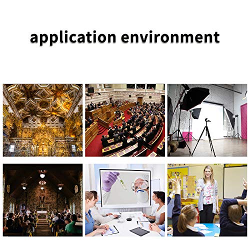 NDI PTZ Camera 20X Broadcast and Conference Room Video Camera, Output interface LAN/HDMI/SDI, audio input interface 3… - Image 4