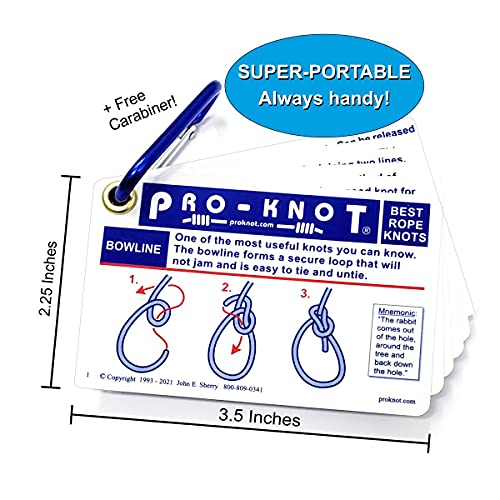 Pro-Knot Outdoor Knots - Portable Waterproof Knot Book - Image 6