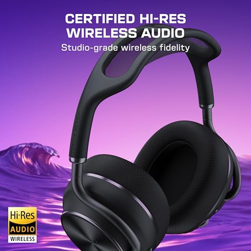 Image of Turtle Beach Stealth Pro II Premium Wireless Gaming Headset for Xbox Series X|S, PS5, PS4, PC - Hi-Res Audio, Dolby Atmos, Active Noise Cancellation, Simultaneous Bluetooth, 24-bit Audio - Black
