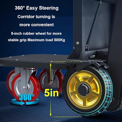 Carretilla eléctrica para escaleras 500kg 1200W miniatura 3