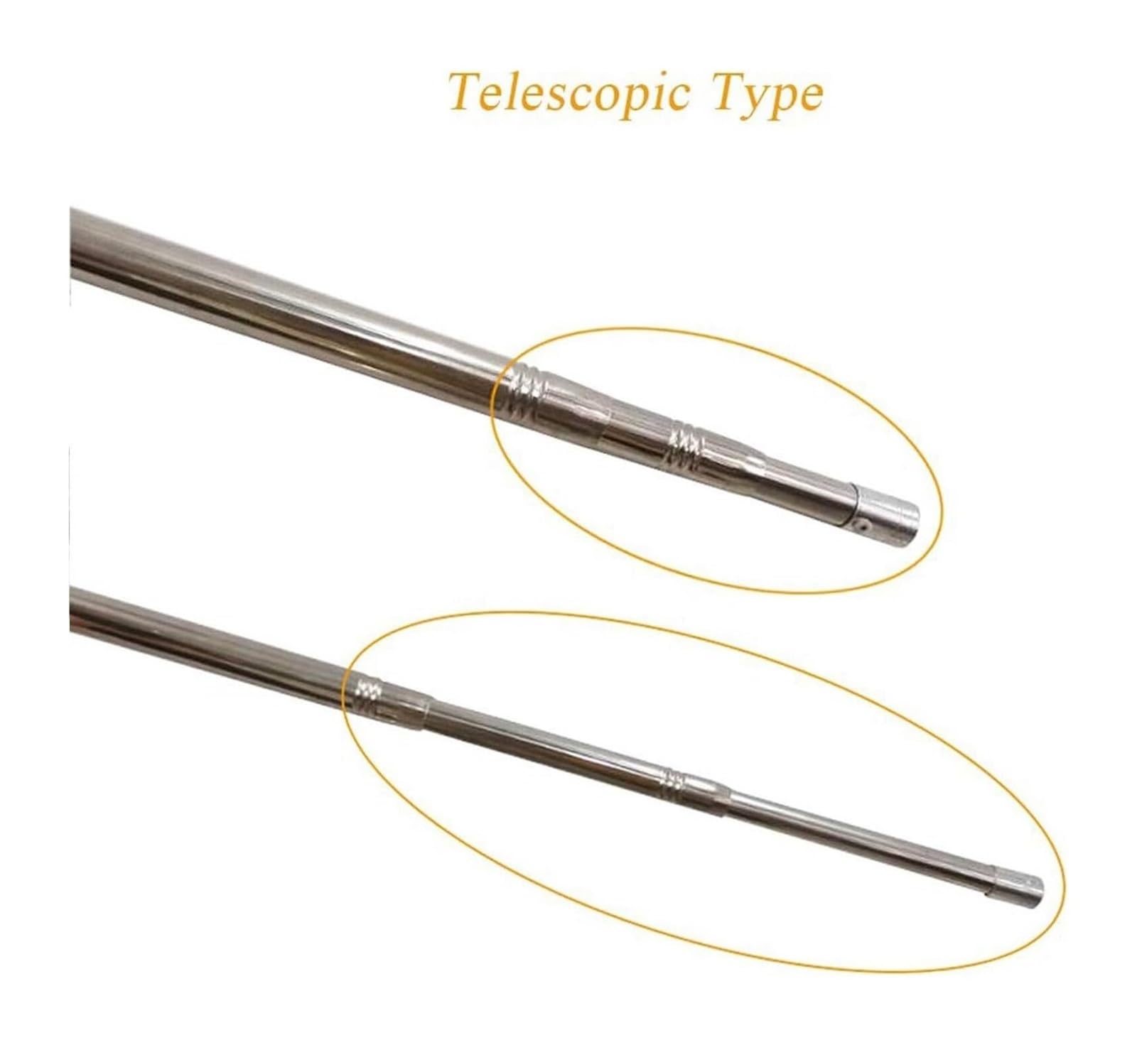 Teleskop Wasserprobenehmer 1000ml Edelstahl Swing Eimer Verstellbar 1,5-6m für Seen, Flüsse & Umweltüberwachung