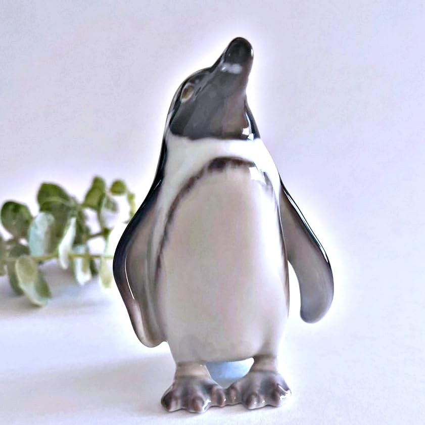 Amazon.co.jp: L6 ビングオーグレンダール B&G ペンギン フィギュリン