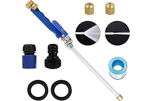 Ultra High Power Jet Power Washer With 2 Nozzles