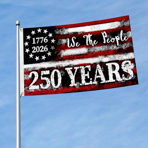 Image of 3x5 FT American Flag - Double-sided printing USA Flag with Bold Quote inchWe'll Put a Boot in Your As s It's the American Way inch,Made of Polyester,Vibrant Colors, Brass Grommets for Outdoor & Indoor Display (250TH-4)