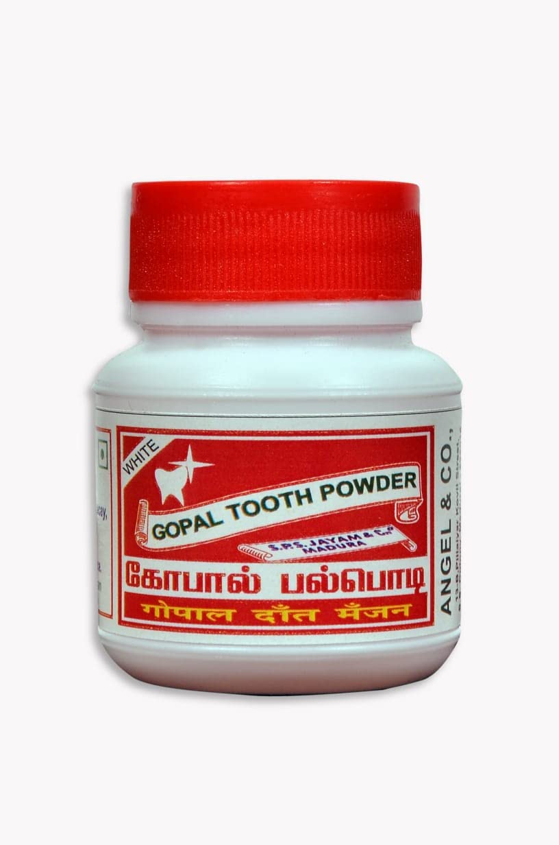 White Gopal Tooth Powder Natural Dental Cleanser - 25 Packets (B08XZ96BWR) Amazon Price History, Amazon Price Tracker