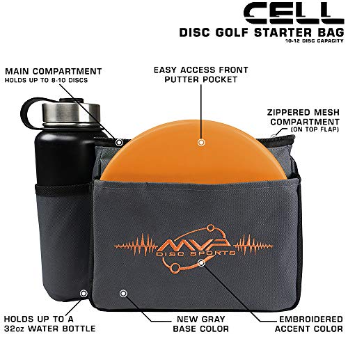 Mvp Disc Sports Bags Cell (Gray/Orange) #TOP1