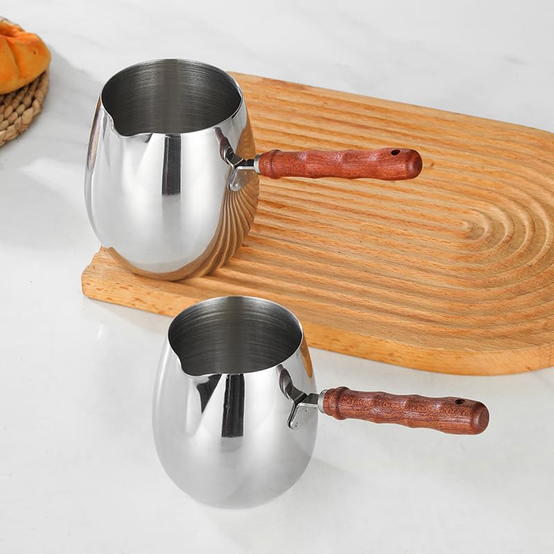 Volarium 20oz Stainless Steel Turkish Coffee Pot