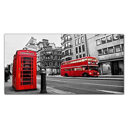Image sur verre acrylique de Londres pour créer une ambiance urbaine au salon