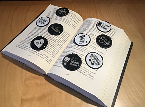 Just Clip It! Quote Bookmarks - (Set Of 3 Clip Over The Page Markers) - Can't You See I'm Reading, Books Are Sexy, I Like Big Books & I Cannot Lie. Funny Bookmark Set Of All Ages. #TOP1