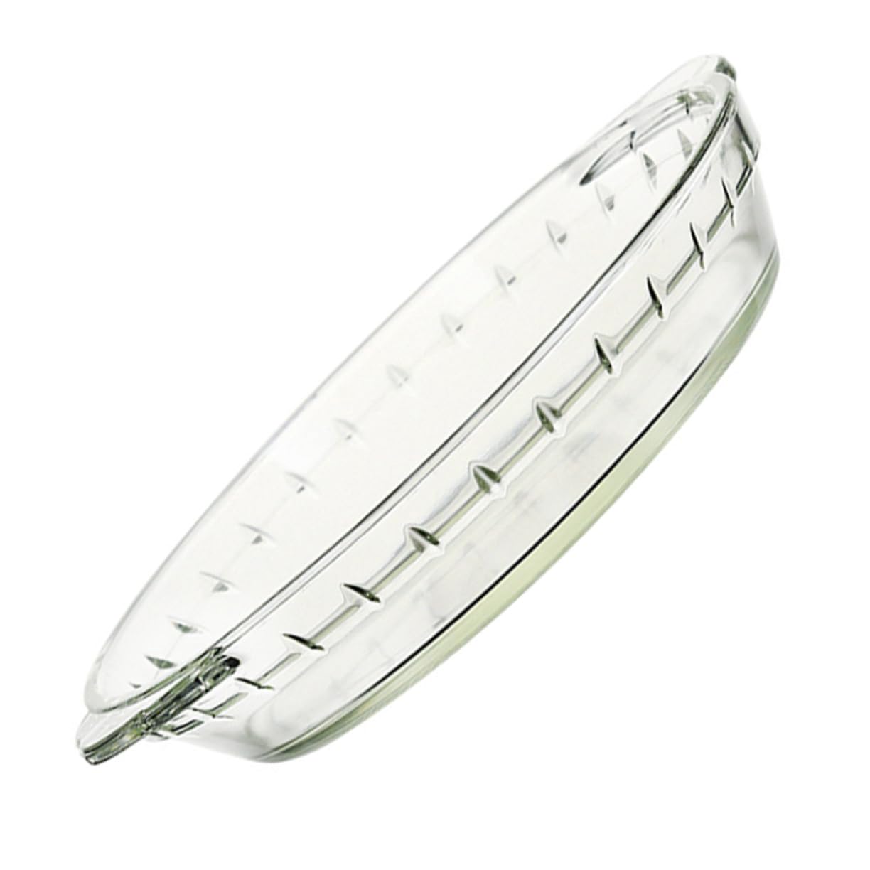 Plat de cuisson verre transparent résistant pour cuisiner sainement et sans effort
