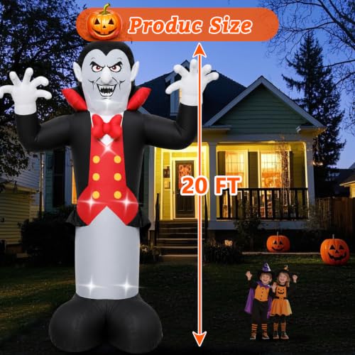 Riesiger aufblasbarer Halloween-Vampir – ca. 6 m – Bild 5