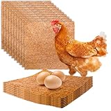 Lot de 10 nichoirs pour poules - 30 x 30 cm - Accessoires pour protéger le poulailler et les œufs