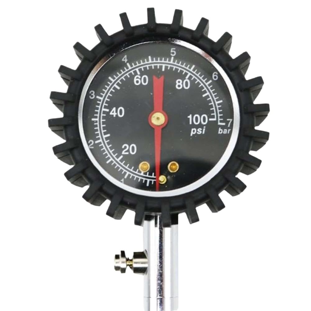 Manomètre pour pneus 0-100 PSI compatible avec les véhicules automobiles