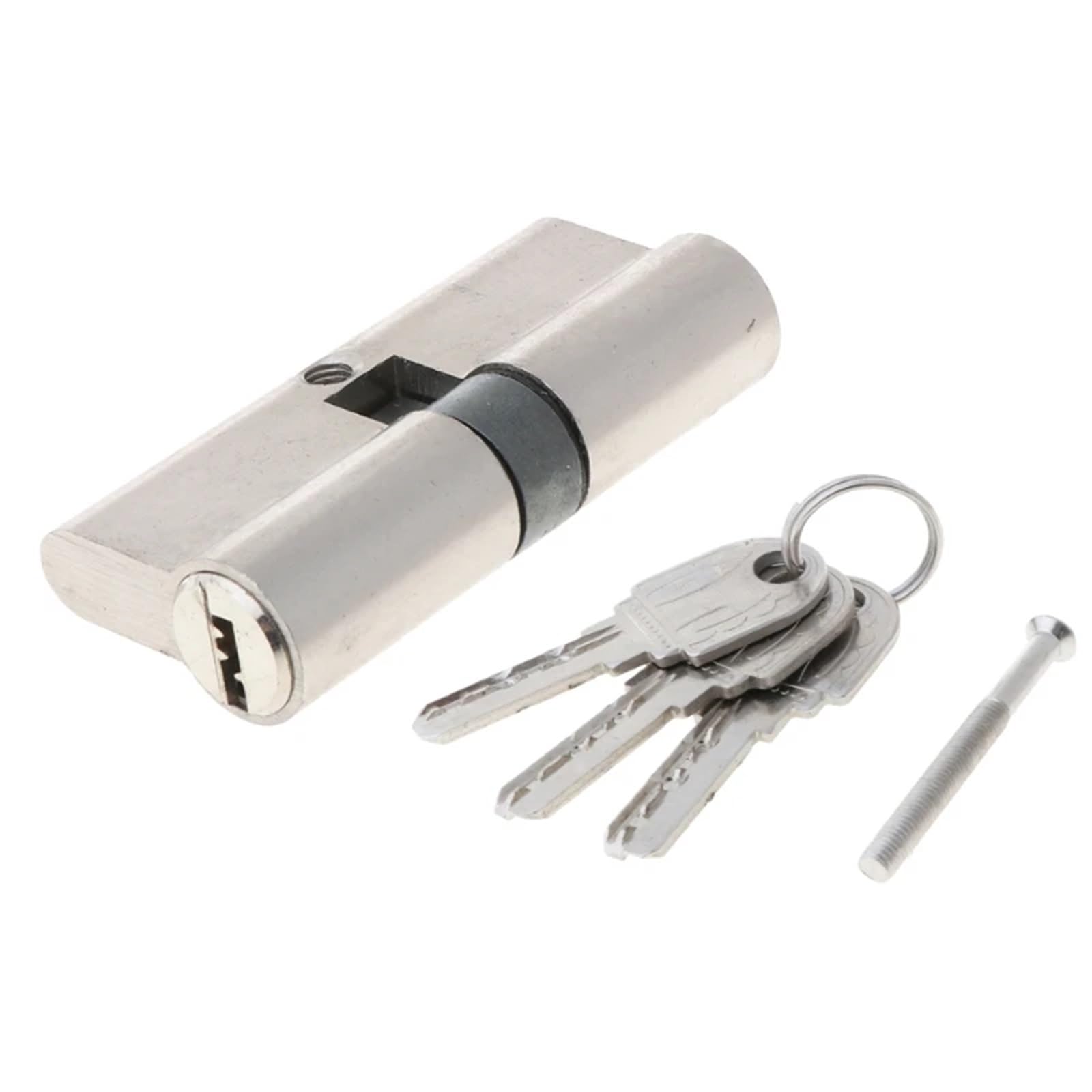 Lock cylinders Metal Door Lock Cylinder Replacement Anti-Theft Security Interior for Front/Exterior Doors(90mm)