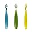 RADIUS Children\'s Toothbrush, Totz Brush, Extra Soft Bristles, Blue/Green/Yellow, BPA Free & ADA Accepted, Designed for Delicate Teeth & Gums for Children 18 Months & Up, Pack of 3
