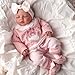 BABESIDE Reborn Baby Dolls - 17 Inch Lifelike Realistic Baby Doll Real Life Sleeping Reborn Girl, Perfect for Collectors and Gift Giving