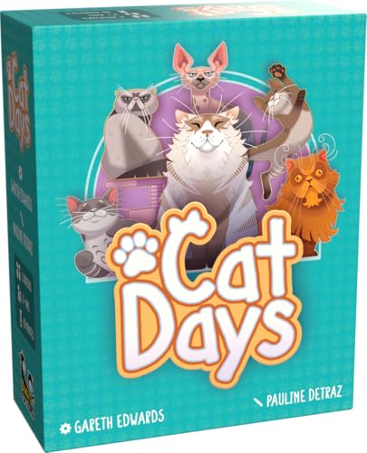 Cat Days - Jeu de Société Tactique pour 2 Joueurs