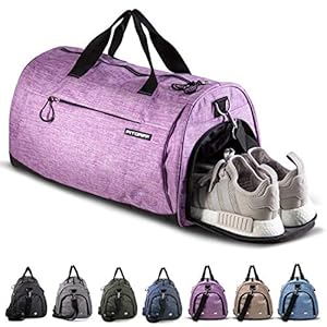 Fitgriff® Sporttasche & Reisetasche für Damen und Herren – mit Schuhfach & Nassfach – Tasche für Sport, Fitness & Reisen…