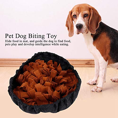 Brinquedo para mordidas de animais de estimação, tapete para cheirar cães, cão de treinamento dobráv