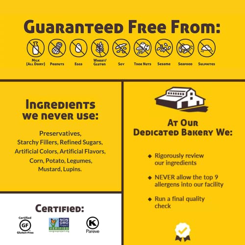 Freeyumm Soft Baked Cookies Variety Pack - Double Chocolate, Oatmeal Chocolate Chip, & Banana Maple - Plant Based With Real Fruit - Allergen Free - Gluten Free - 42 Individually Wrapped Cookies #TOP6