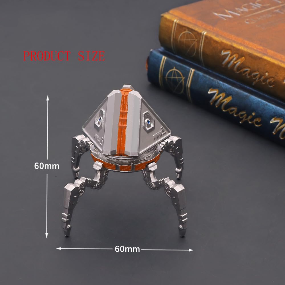 Maquetas de Videojuegos, Robot de Juguete Giratorio for desempaquetar, Figura acción Plegable Metal, decoración for Escritorio Sala Juegos, edición coleccionista