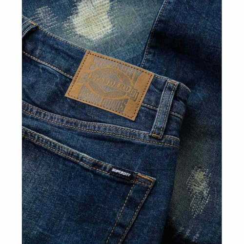 Jeans Superdry Jean Slim Vintage en Coton Biologique FR - vue 6