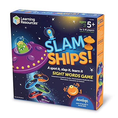 Learning Resources Slam Ships Sight Words Game - Ages 5+ Educational And Fun Games For Kids, Board Games For Kids, Kindergarten Games #TOP7