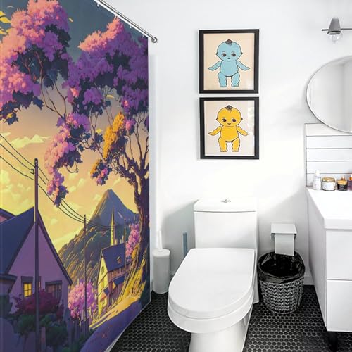 Rideau de bain style japonais pour créer une ambiance spa zen et ordonnée chez soi - 3