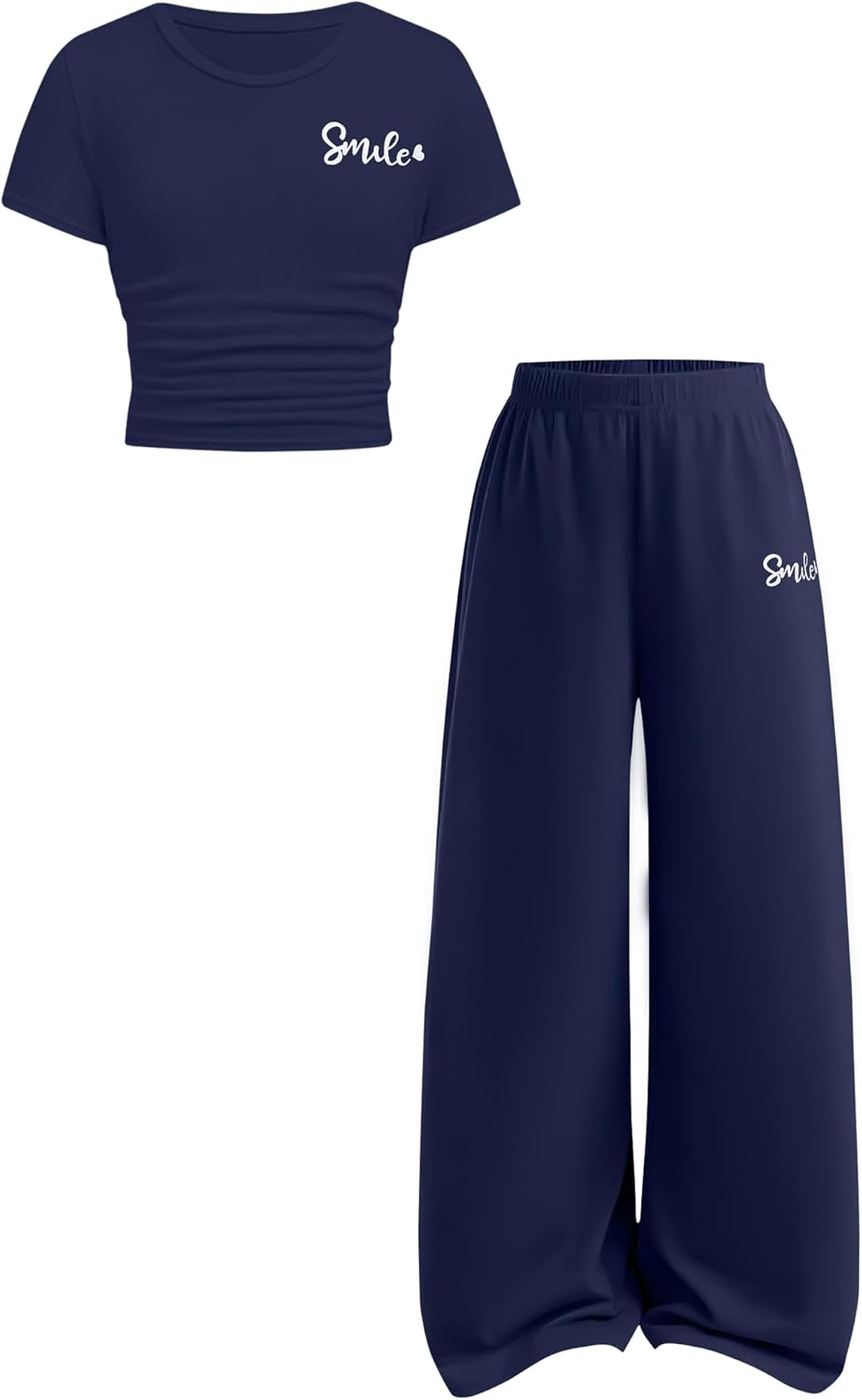 Tween Girls Clothes T-Shirt Top + Pants 2pcs Outfit Set Teen Girl Spring Summer Clothing, Size 7-14 Years