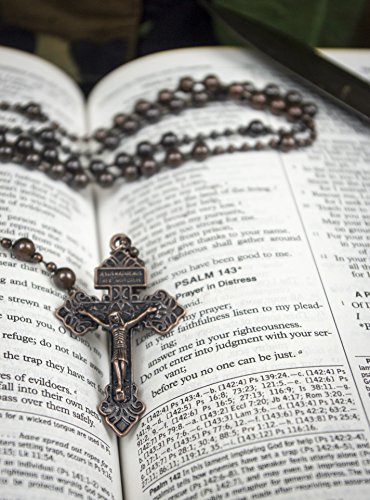 Venerare Soldier Of God Military Rosary (Antique Copper) #TOP5