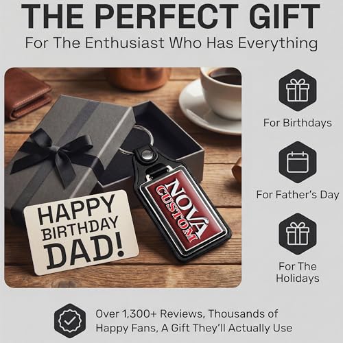 Image of Brotherhood Car Key Chain for Nova - Classic Models Keychain for Men and Women Gift Key Ring