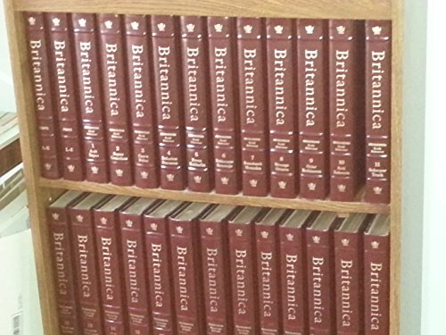 Encyclopedia Britannica (34 Book Set). 15th Edition, 1986. 29 main volumes, 2 Index, a Guide to the Britannica, Annuals 1986 and 1988.
