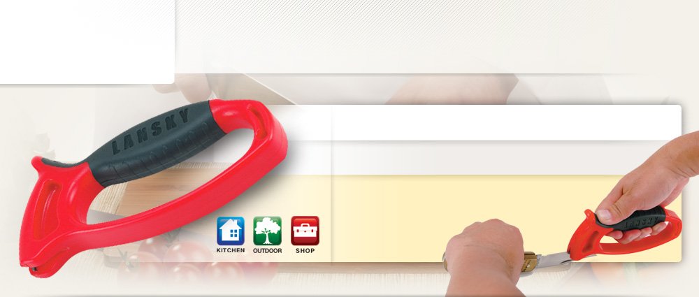 Lansky Deluxe Quick Edge Tungsten Carbide Sharpener LSTCN