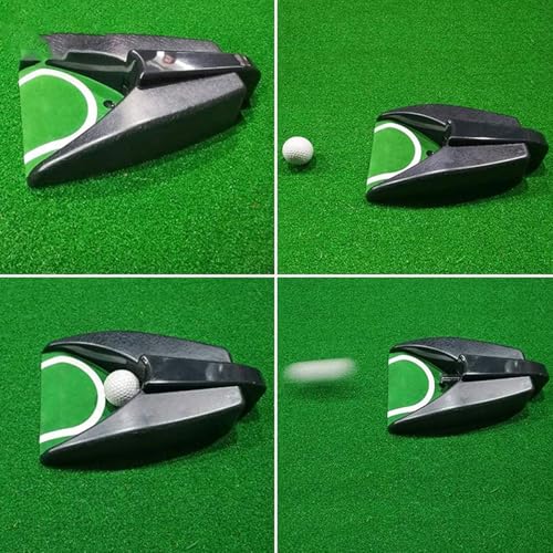 Machine de mise automatique avec retour de balle 2 piles AA pour entraînement golf - 3