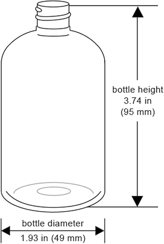 Miniatura 3 de Premium Essential Oil Botellas redondas Boston de 4 onzas plástico PET vacías recargables sin BPA con tapas de pulverización de bomba de niebla fina