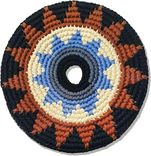 Buena Onda Sport Flying Disc - 7.25'' Flexible Sport Disc for Indoor and Outdoor Play - Amazing Handmade Quality from Guatamala - Pocket Discs are Played in Over 20 Family Fun Games - Banda