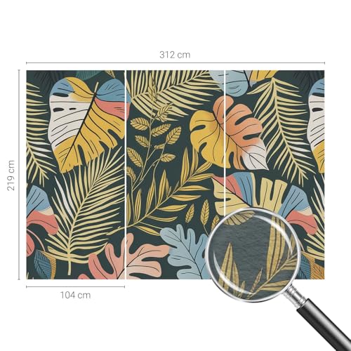 Papier peint intissé lavable Tulup grand format avec colle incluse - 5