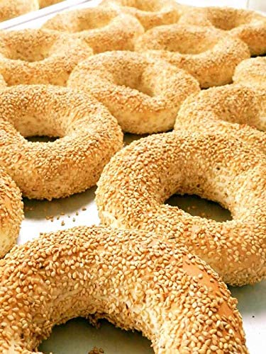 ELIT トルコ料理　シミット５個入り - ELIT Sesame Bagel (Simit) 5 pcs
