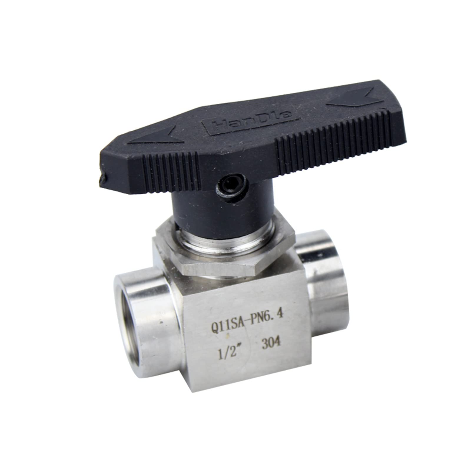 QRUYHBAJU Withstand high Pressure and Temperature Extremes 1/8" 1/4" 3/8" 1/2" 3/4" 1" BSP NPT Female 304 Stainless Steel Shut Off Ball Valve 915 PSI Water Gas Oil Propane Panel in(Npt,1/8 Inch)