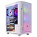 Skytech Archangel Gaming PC Desktop, Ryzen 5 5500 3.6 GHz (4.2GHz Turbo Boost), NVIDIA RTX 3050 (6GB) 6GB GDDR6, 1TB SSD, 16GB DDR4 RAM 3200, 650W Gold PSU, Wi-Fi, Win 11 Home