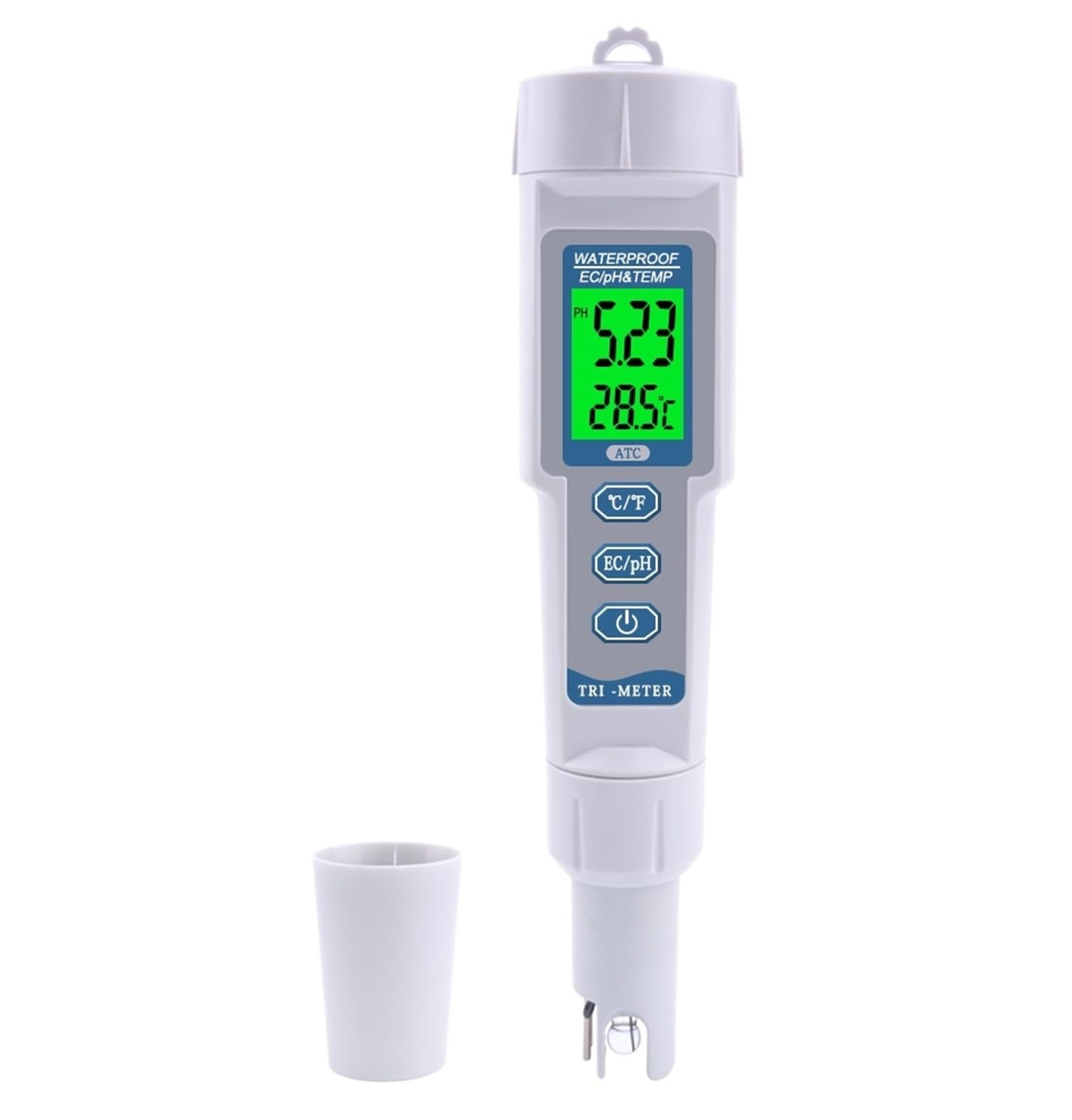 Monitor multiparametro 3 in 1 for il monitoraggio del pH, tester della qualità acqua, PH-983, tipo penna, misuratore di, EC, TEMP, analizzatore potabile,Multifunzionale