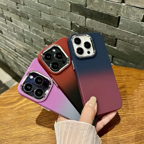 Coque iPhone 11 silicone souple anti-choc protection dégradé rose - 6