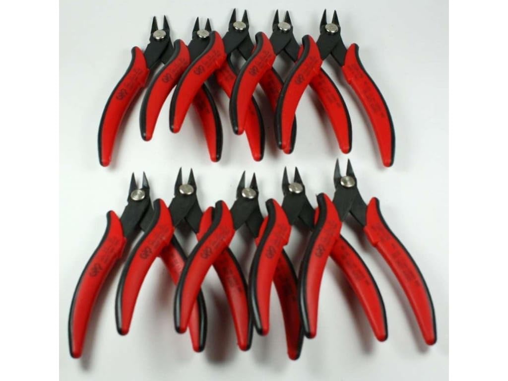 Hakko CHP-170 Medium Cutter Flush Cut 10 Pack 16AWG Max Cut 21 deg Bevel x 8 x 13.5mm