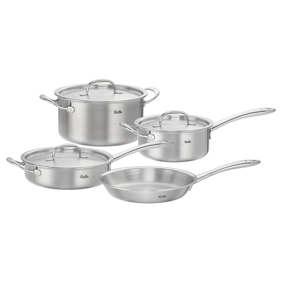 Fissler 32cm Frying Pan Set – 3-Piece Amazon.com: Fissler San Francisco/Stainless Steel 3-Piece