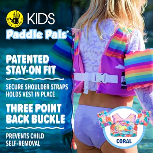 Image of Body Glove Paddle Pals Learn to Swim Coast Guard Approved Kids Life Jacket PFD