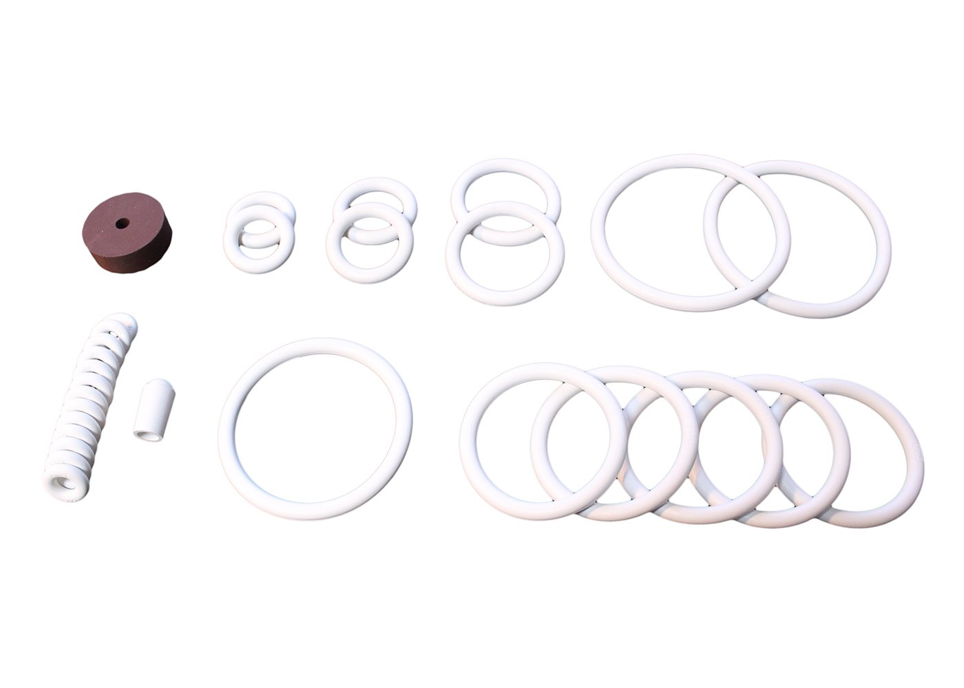 Game Room Guys White Ring Kit for Chicago Coin 1968 Stage Coach Pinball Machine